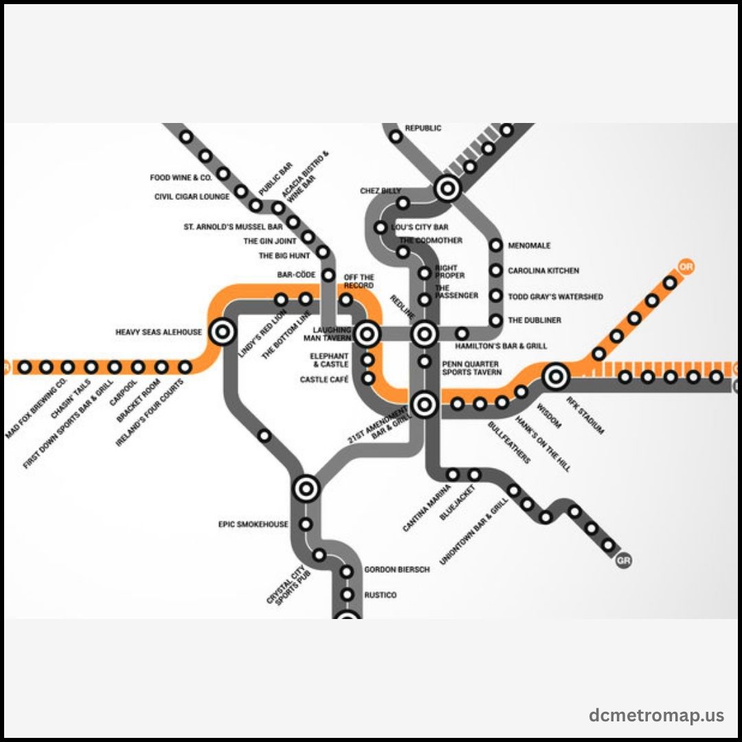 Orange Line Stops DC Metro