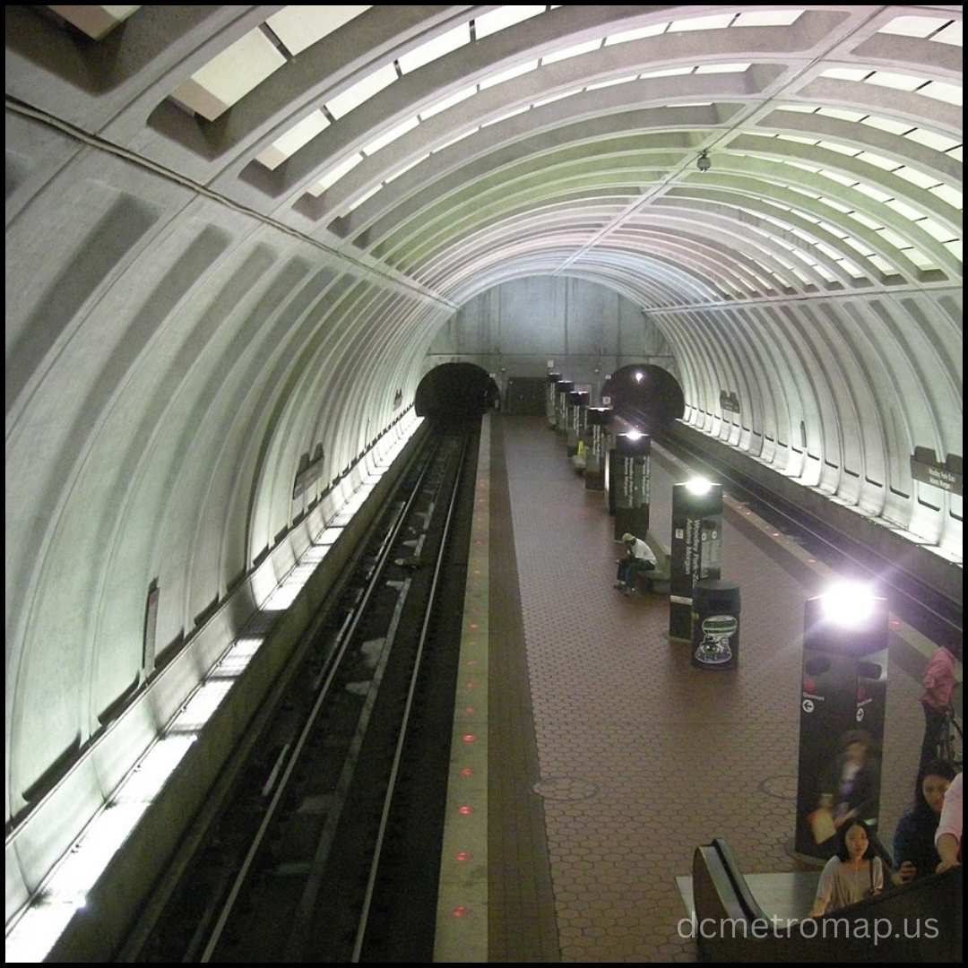 Red Line DC Metro Stops