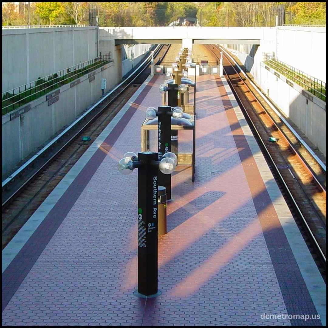 Southern Avenue Metro Station Washington DC